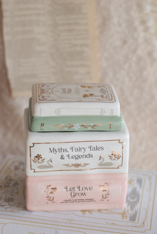 Book Stack Oil Burner