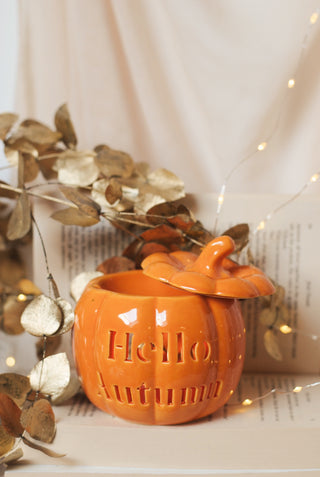 Hello Autumn Pumpkin Oil Burner