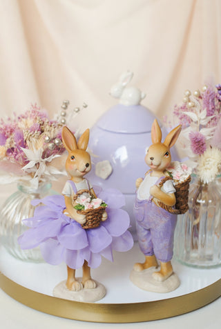 Lilac Bunny Mug & Teapot