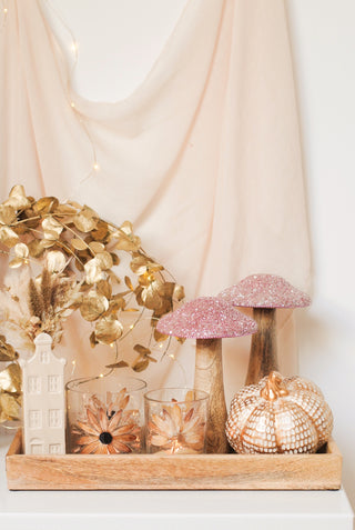 Pink Pearly Mushroom