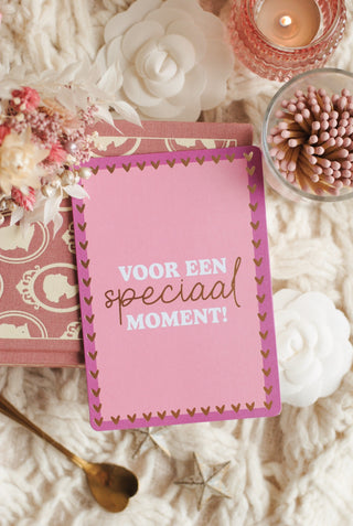 Speciaal Moment - Gold Foil Ansichtkaart