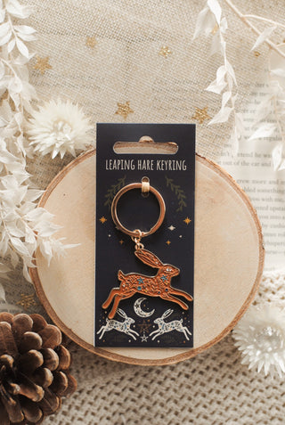 Celestial Hare Keyring