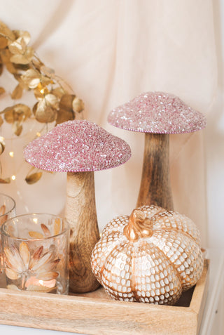 Gold Ceramic Pumpkin