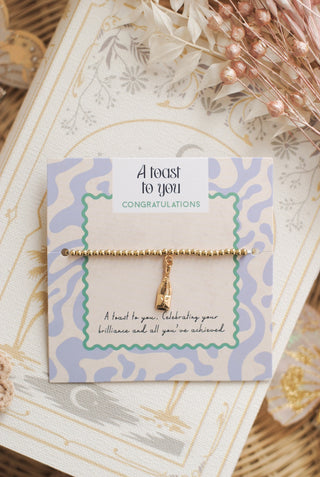 A Toast To You Bracelet