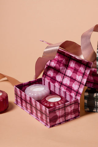 Paddywax - Ripple Giftset in Rose & Merlot