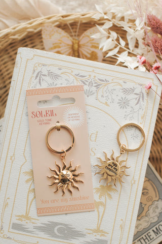 Golden Sun Keyring
