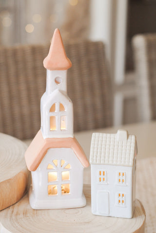 House with Led Light