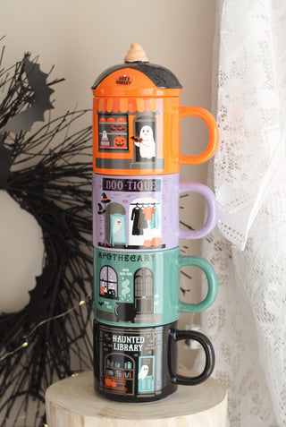 Spooky Street Stacking Mug Set