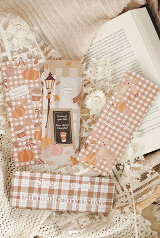 Pumpkin Spice Bookmark