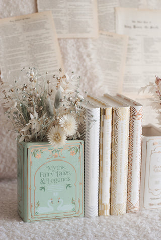 Myths & Fairy Tales - Book Vase & Dried Flowers