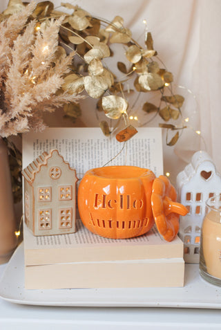 Hello Autumn Pumpkin Oil Burner