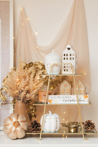 Autumn Leaves & Pumpkins Please - Sign