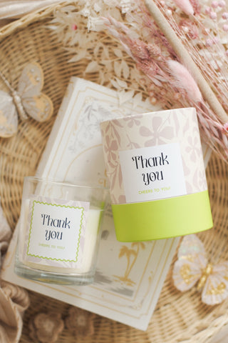 Thank You Candle