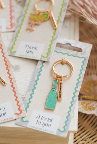 A Toast To You Keyring