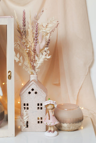 Vase with Dried Flowers