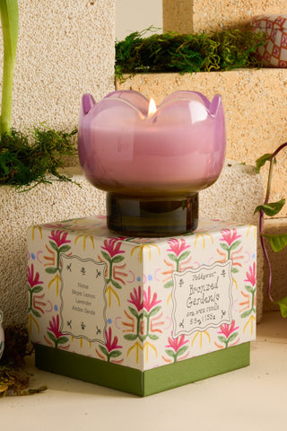 Paddywax - Tulip Glass Candle in Bronzed Gardenia
