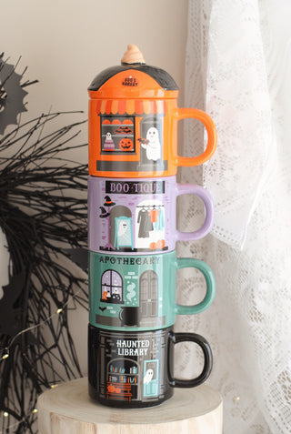 Spooky Street Stacking Mug Set