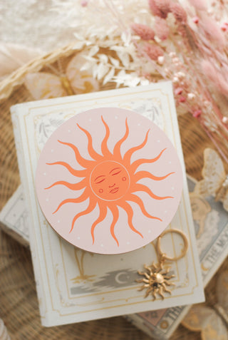 Sun Jewellery Storage Box with Mirror