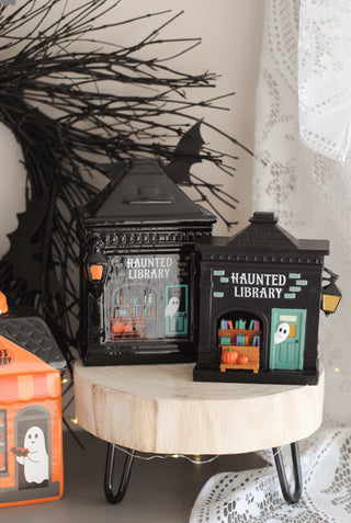 Haunted Library Oil Burner