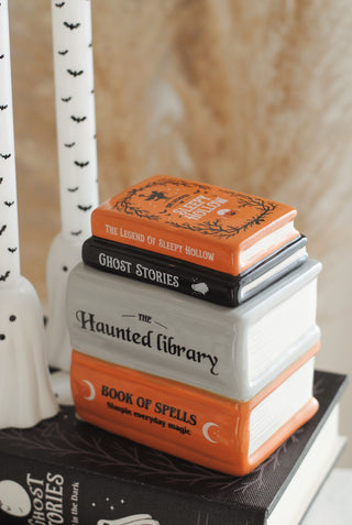 Haunted Book Stack - Wax Melt Warmer