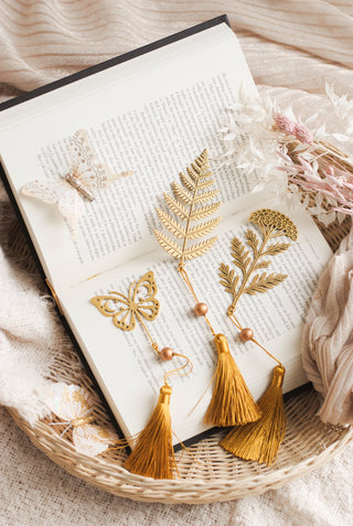 Flower - Metal Bookmark