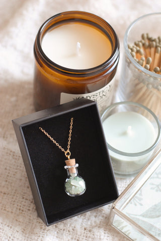 Aventurine Necklace in Giftbox