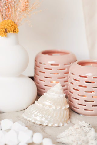 PINK TEALIGHT HOLDER