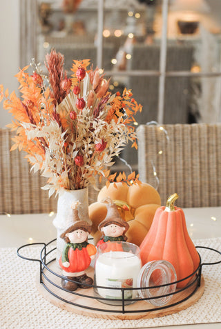 Shades of Autumn - Vase & Dried Flowers