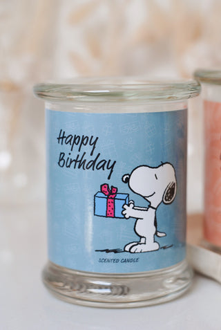 Snoopy - Happy Birthday Candle