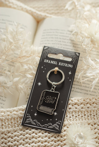 Spell Book Keyring