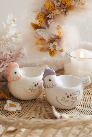 Pastel Hen Egg Cups