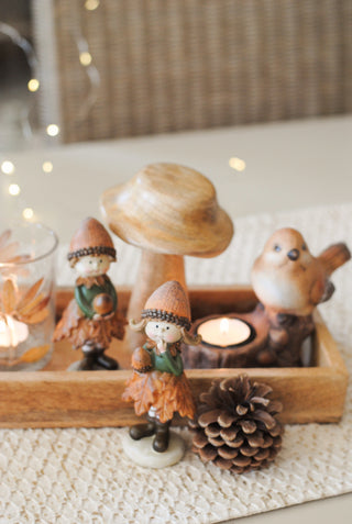 Tealight Holder with Bird