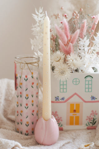 Tulip Dinner Candle Holder