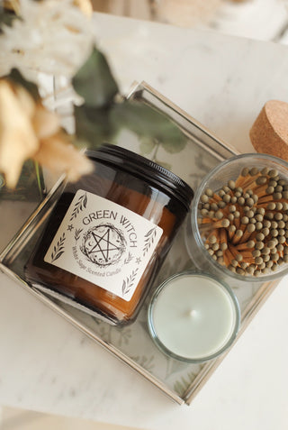 Green Witch Candle