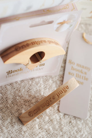 One Hand Book Holder