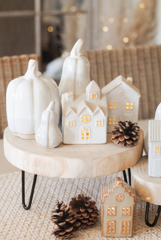Ceramic Glazed Pumpkin I