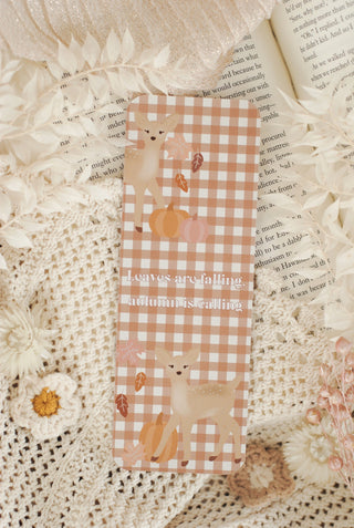 Autumn is Calling Bookmark