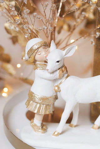 Girl with Deer