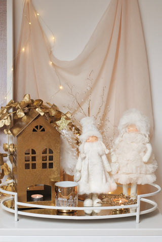 Golden House Tealight Holder - Smalll