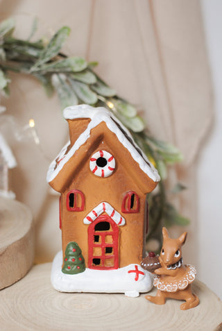 Gingerbread Candy House - with Tree