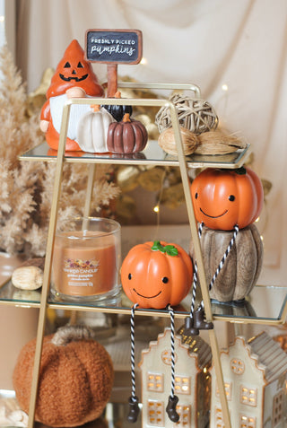 Cute Pumpkin with Hanging Legs