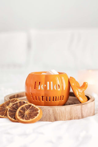 Hello Autumn Pumpkin Oil Burner