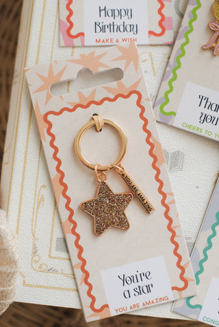 You're A Star Keyring