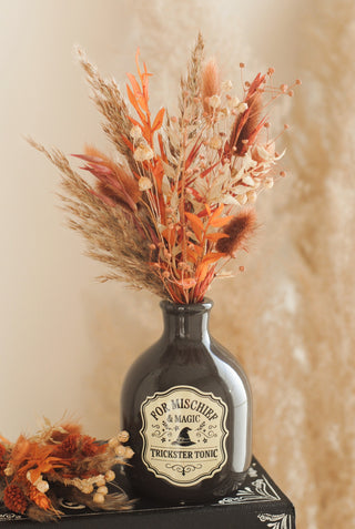 Dried Flowers & Potion Bottle Vase
