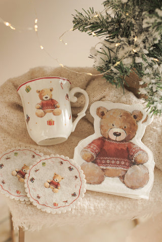 Teddy's Delight Coaster I - Set van 4