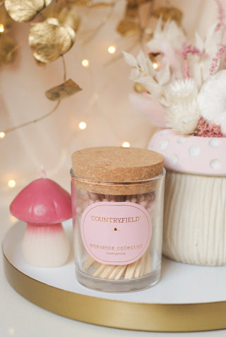 Jar with Pink Lucifers