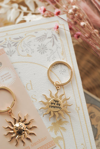Golden Sun Keyring