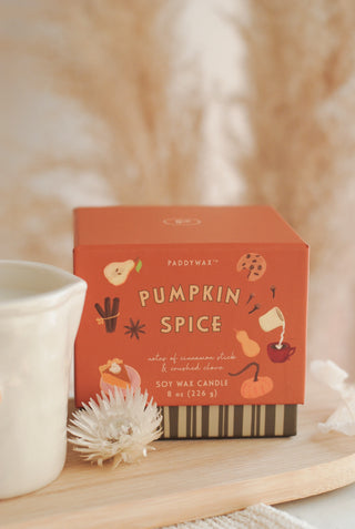 Paddywax - Bistro Ceramic Candle in Pumpkin Spice