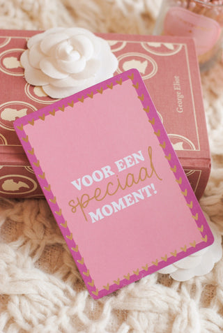 Speciaal Moment - Gold Foil Ansichtkaart