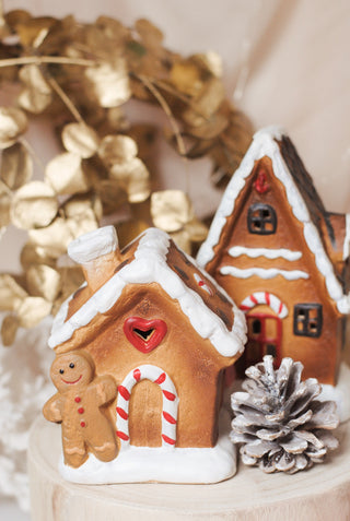 Gingerbread Candy House - with Gingerbread Man